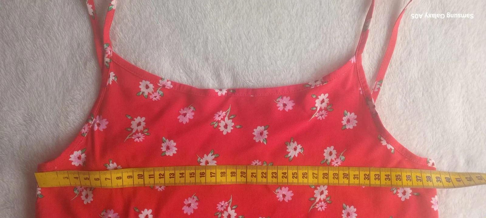 Vestido vermelho floral verão 11/12 anos - estado impecável – photo 6